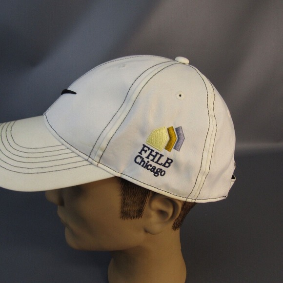 Nike Golf Strapback Hat‎ Adjustable Cap FHLB Chicago - Picture 3 of 11